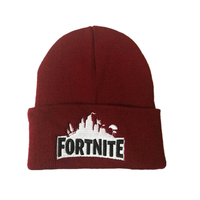 Fortnite Knitted Skull Beanies Cap Winter Warm Hoods Hip Hop Hat